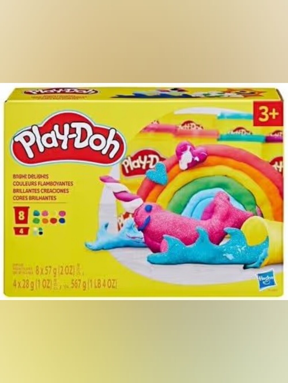 Play-Doh Treats & Favors 12-Pack Modeling Compounds For Kids, Party Favors NWT